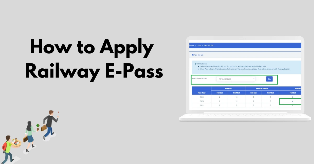 How to Apply Railway E-Pass